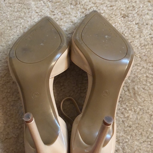 Calvin Klein Nude Stiletto Pumps - Size 7M - Picture 2 of 8